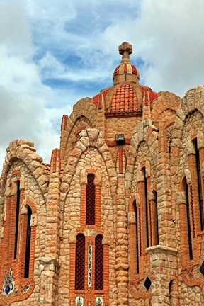 Framed Europe, Spain, Novelda Santa Maria Magdalena church Print