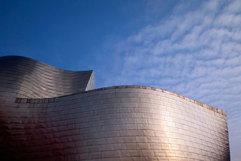 Framed Spider Sculpture, The Guggenheim Museum, Bilbao, Spain Print