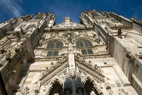 Framed St Peter&#39;s Cathedral, Regensburg, Germany Print