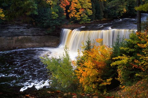 Framed Tahquamenon Falls, Michigan Print