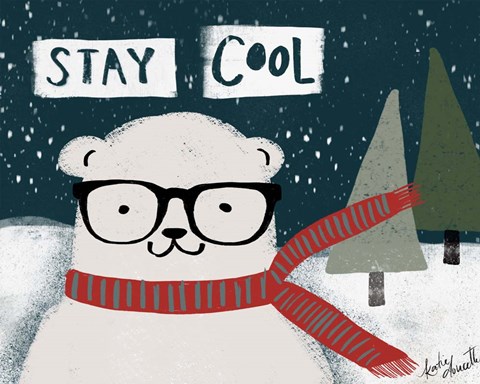 Framed Stay Cool Print