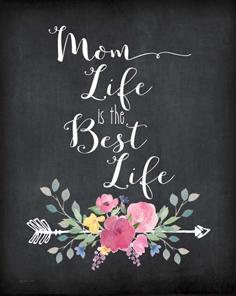 Framed Mom Life Print