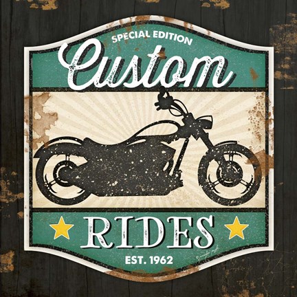 Framed Custom Rides Print