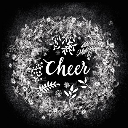 Framed Frosty Cheer Print