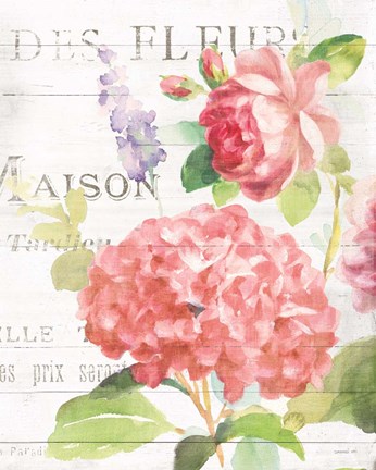 Framed Maison Des Fleurs IV Print