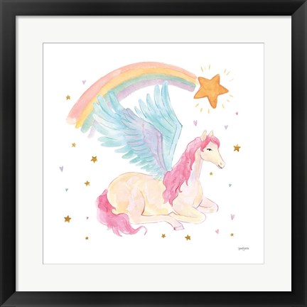 Framed Magical Friends II Print