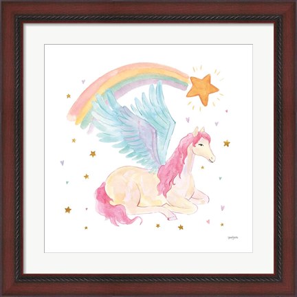 Framed Magical Friends II Print