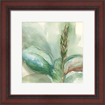 Framed Exotic Flower I Print