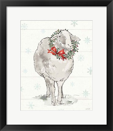 Framed Modern Farmhouse XI Christmas Print