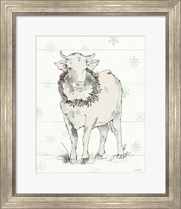 Framed Modern Farmhouse X Christmas Print