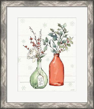 Framed Modern Farmhouse III Christmas Print