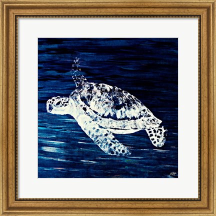 Framed Swim Along I Print