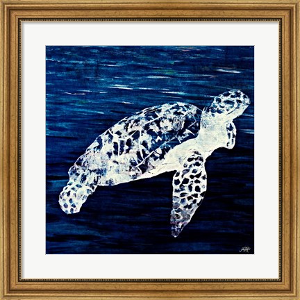 Framed Swim Along II Print