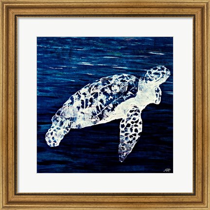 Framed Swim Along II Print