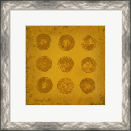 Framed All Lined Up- Citrus Print