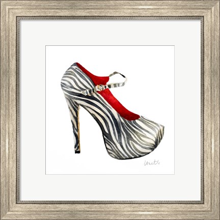 Framed Animal Print Stiletto Print