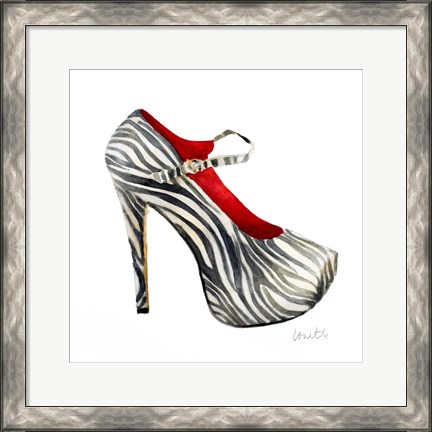 Framed Animal Print Stiletto Print