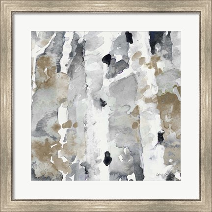 Framed Evening Forest II Print