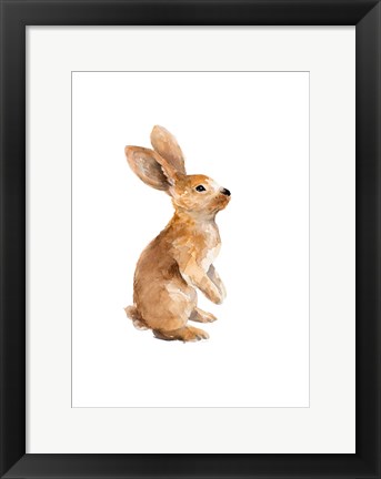 Framed Meadow Buddy I Print