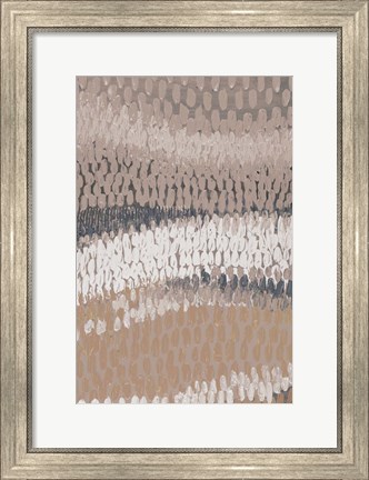 Framed Neutral Sway I Print