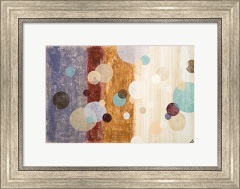 Framed Clusters I Print