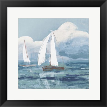 Framed Dusk Regatta Winds Print