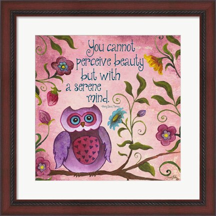 Framed I Owl You II Print