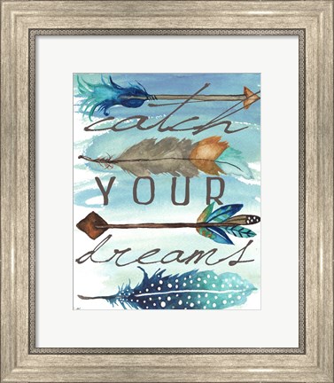 Framed Catch Your Dreams Print