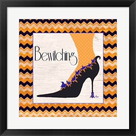 Framed Bewitching Shoes I Print