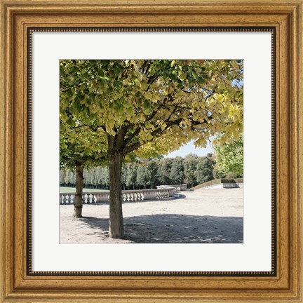 Framed Parisian Stroll III Print