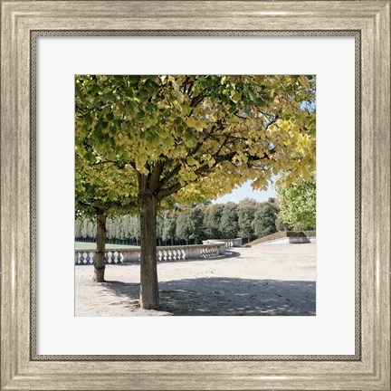 Framed Parisian Stroll III Print