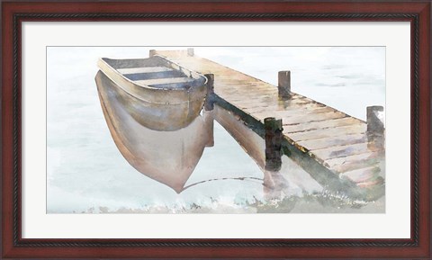 Framed Nostalgic Pier Print