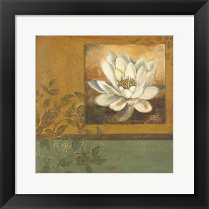 Framed White Nature II Print