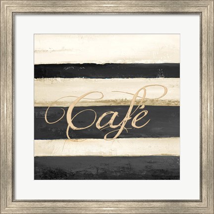 Framed Cafe Print