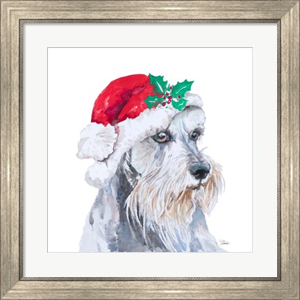 Framed Holiday Dog IV Print