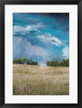 Framed Approaching Storm (no barn) Print