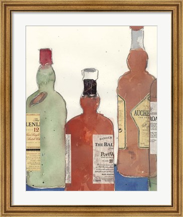 Framed Malt Scotch II Print