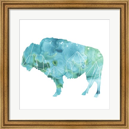 Framed Agate Animal IV Print