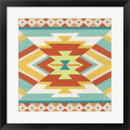 Framed Mesa Motif I Print