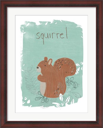 Framed Critter Cameo III Print