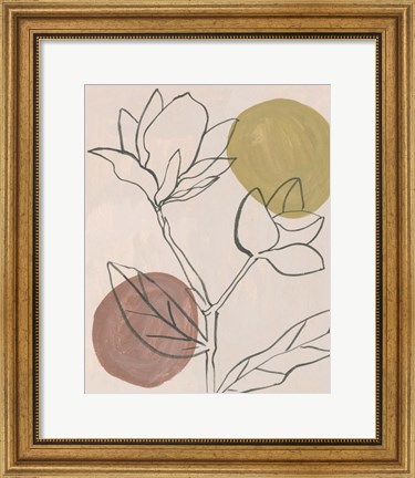 Framed Blush II Print