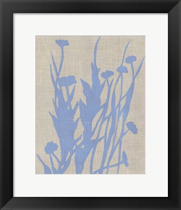 Framed Dusk Botanical I Print