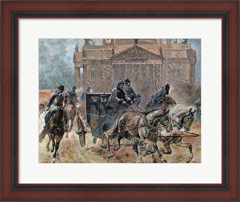 Framed Alexander Iii (St Petersburg, 1845-Livadija, 1894) Print