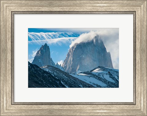 Framed Mount Fitzroy, El Chalten, Argentina Print