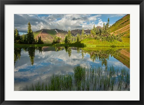 Framed Paradise Divide, Gunnison National Forest, Colorado Print