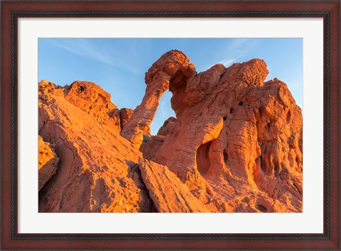 Framed Fire State Park&#39;s Elephant Rock, Nevada Print