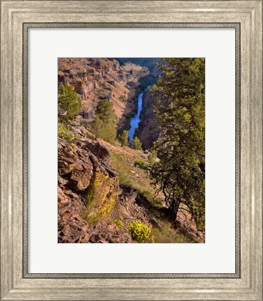 Framed Deschutes Canyon Landscape, Oregon Print