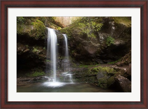 Framed Grotto Falls, Tennessee Print