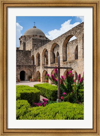 Framed Mission San Jose Architecture Print