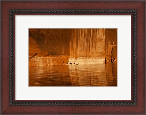 Framed Glen Canyon National Recreation Area Tapestry Wall, Utah Print